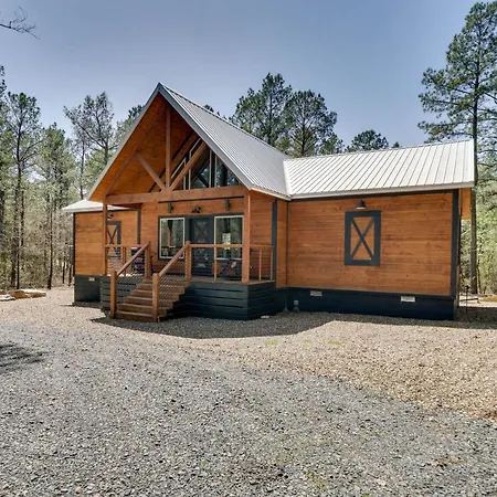 Family-Friendly Broken Bow Cabin Rental With Hot Tub Exterior photo