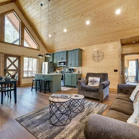 Family-Friendly Broken Bow Cabin Rental With Hot Tub Exterior photo
